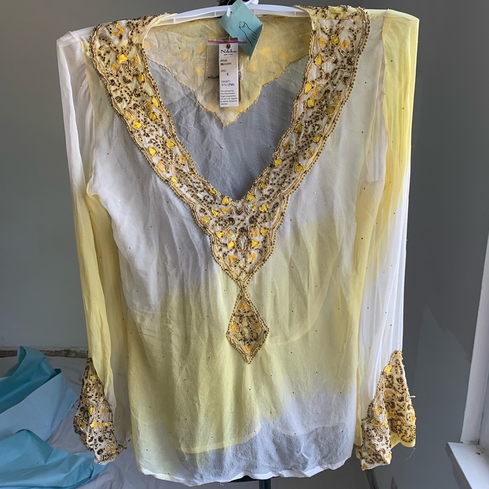 Nikka beaded top